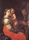 Holy Family by Simone Cantarini